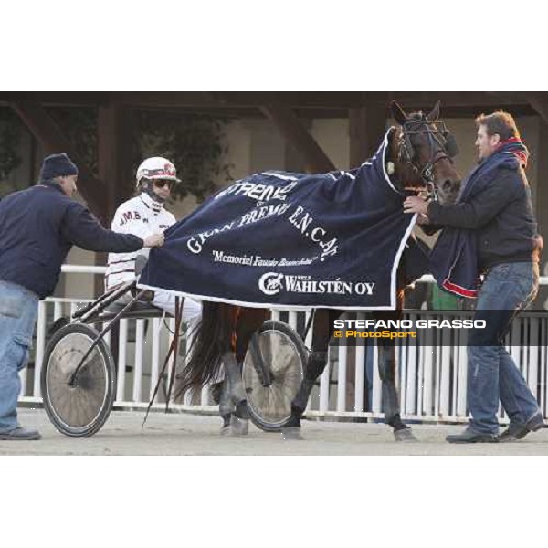 Jean-Michel Bazire and Igor Font after winning the Gran Premio Encat - Memorial Fausto Branchini Milano, 21 february 2009 ph. Stefano Grasso