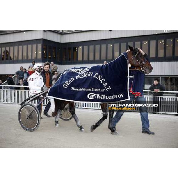 Jean-Michel Bazire with Igor Font and Fabrice Souloy after winning the Gran Premio Encat - Memorial Fausto Branchini Milano, 21 february 2009 ph. Stefano Grasso