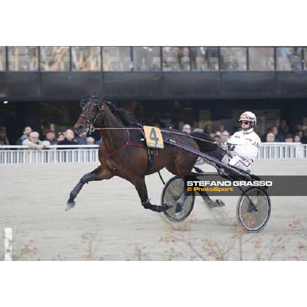 Jean-Michel Bazire with Igor Font after the start of the Gran Premio Encat \'Memorial Fausto Branchini\' Milano, 21 february 2009 ph. Stefano Grasso