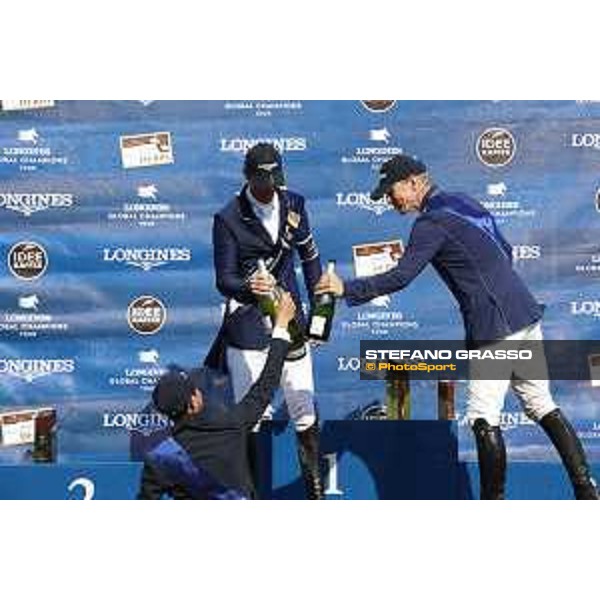 LGCT of Hamburg - Grand Prix - Prize giving ceremony - Champagne shower - Hamburg, Derby Park - 1 June 2019 - ph.Stefano Grasso/LGCT