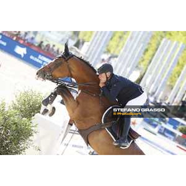 LGCT of Paris - Grand Prix - Roger Yves Bost (FRA) on Sangria du Coty - Paris, Champ de Mars - 6 July 2019 - ph.Stefano Grasso/LGCT