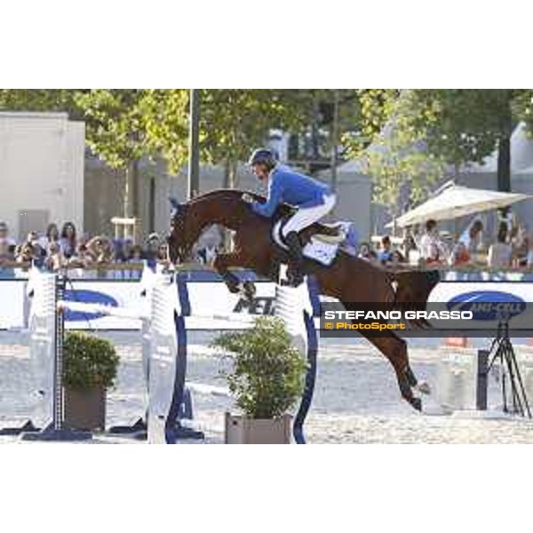 LGCT of Paris - Grand Prix - Christian Ahlmann (GER) on Take A Chance on me Z - Paris, Champ de Mars - 6 July 2019 - ph.Stefano Grasso/LGCT