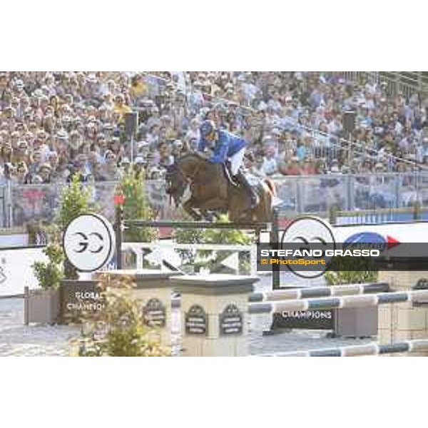 LGCT of Paris - Grand Prix - Christian Ahlmann (GER) on Take A Chance on me Z - Paris, Champ de Mars - 6 July 2019 - ph.Stefano Grasso/LGCT