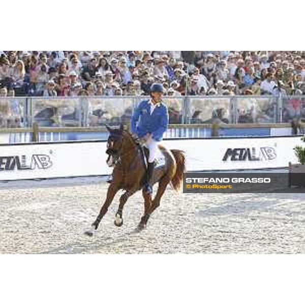 LGCT of Paris - Grand Prix - Christian Ahlmann (GER) on Take A Chance on me Z - Paris, Champ de Mars - 6 July 2019 - ph.Stefano Grasso/LGCT