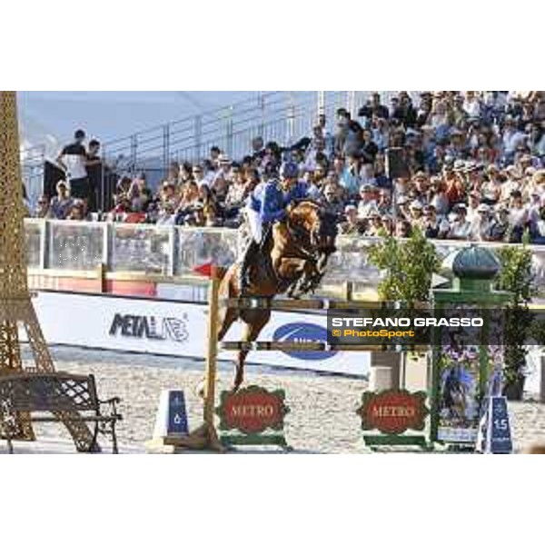 LGCT of Paris - Grand Prix - Christian Ahlmann (GER) on Take A Chance on me Z - Paris, Champ de Mars - 6 July 2019 - ph.Stefano Grasso/LGCT