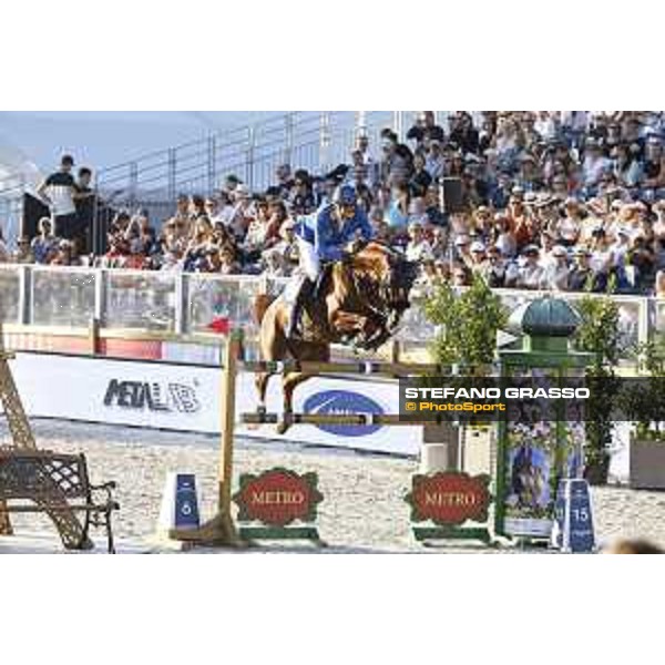 LGCT of Paris - Grand Prix - Christian Ahlmann (GER) on Take A Chance on me Z - Paris, Champ de Mars - 6 July 2019 - ph.Stefano Grasso/LGCT