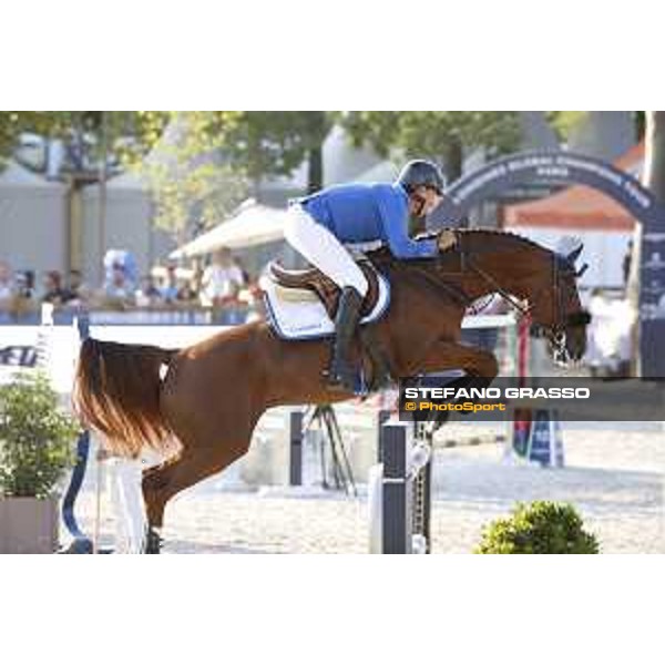 LGCT of Paris - Grand Prix - Christian Ahlmann (GER) on Take A Chance on me Z - Paris, Champ de Mars - 6 July 2019 - ph.Stefano Grasso/LGCT