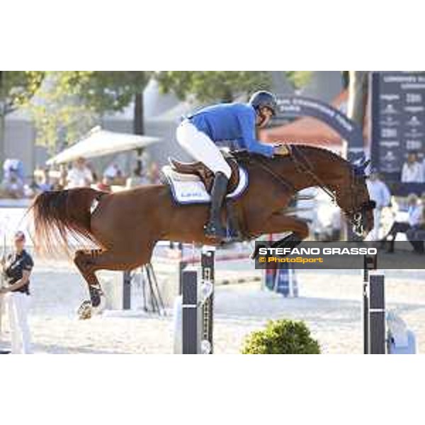 LGCT of Paris - Grand Prix - Christian Ahlmann (GER) on Take A Chance on me Z - Paris, Champ de Mars - 6 July 2019 - ph.Stefano Grasso/LGCT