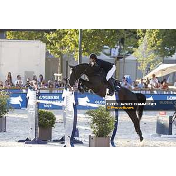 LGCT of Paris - Grand Prix - Kevin Staut (FRA) on Calevo 2 - Paris, Champ de Mars - 6 July 2019 - ph.Stefano Grasso/LGCT