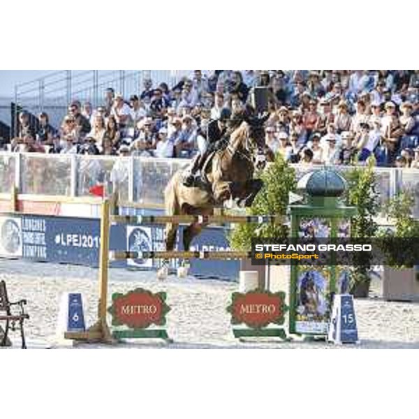 LGCT of Paris - Grand Prix - Margie Goldstein Engle (USA) on Dicas - Paris, Champ de Mars - 6 July 2019 - ph.Stefano Grasso/LGCT