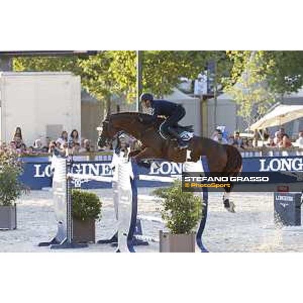 LGCT of Paris - Grand Prix - Lorenzo de Luca (ITA) on Scuderia 1918 Halifax van het Kluizebos - Paris, Champ de Mars - 6 July 2019 - ph.Stefano Grasso/LGCT