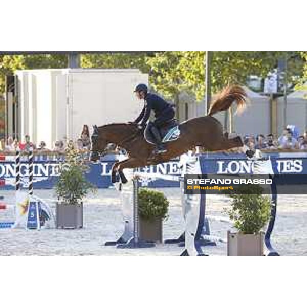 LGCT of Paris - Grand Prix - Lorenzo de Luca (ITA) on Scuderia 1918 Halifax van het Kluizebos - Paris, Champ de Mars - 6 July 2019 - ph.Stefano Grasso/LGCT