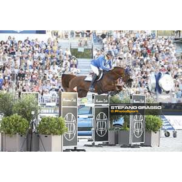 LGCT of Paris - Grand Prix - Christian Ahlmann (GER) on Take A Chance on me Z - Paris, Champ de Mars - 6 July 2019 - ph.Stefano Grasso/LGCT
