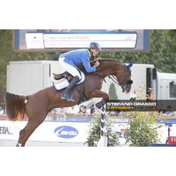 LGCT of Paris - Grand Prix - Christian Ahlmann (GER) on Take A Chance on me Z - Paris, Champ de Mars - 6 July 2019 - ph.Stefano Grasso/LGCT