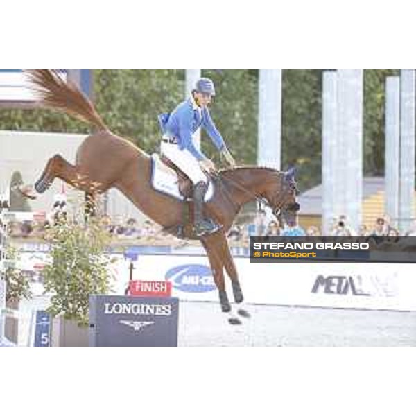 LGCT of Paris - Grand Prix - Christian Ahlmann (GER) on Take A Chance on me Z - Paris, Champ de Mars - 6 July 2019 - ph.Stefano Grasso/LGCT