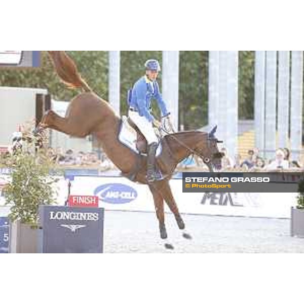 LGCT of Paris - Grand Prix - Christian Ahlmann (GER) on Take A Chance on me Z - Paris, Champ de Mars - 6 July 2019 - ph.Stefano Grasso/LGCT