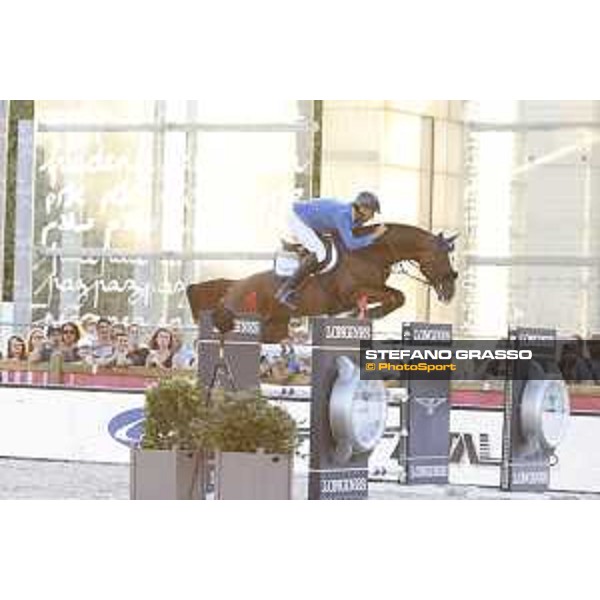 LGCT of Paris - Grand Prix - Christian Ahlmann (GER) on Take A Chance on me Z - Paris, Champ de Mars - 6 July 2019 - ph.Stefano Grasso/LGCT