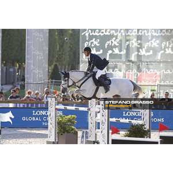 LGCT of Paris - Grand Prix - Emil Hallundbaek (DEN) on Dazermie - Paris, Champ de Mars - 6 July 2019 - ph.Stefano Grasso/LGCT