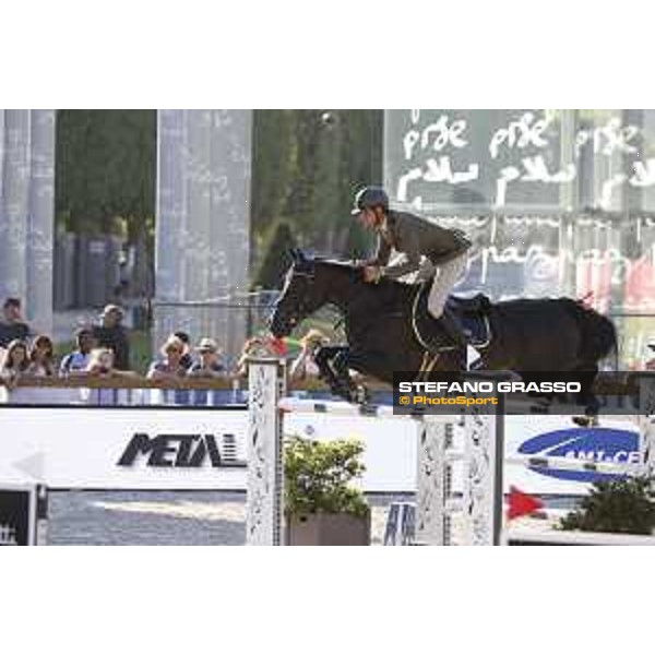 LGCT of Paris - Grand Prix - Alberto Zorzi (ITA) on Ulane de Coquerie - Paris, Champ de Mars - 6 July 2019 - ph.Stefano Grasso/LGCT