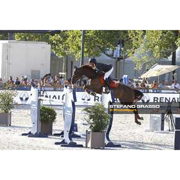 LGCT of Paris - Grand Prix - Simon Delestre (FRA) on Hermes Ryan - Paris, Champ de Mars - 6 July 2019 - ph.Stefano Grasso/LGCT