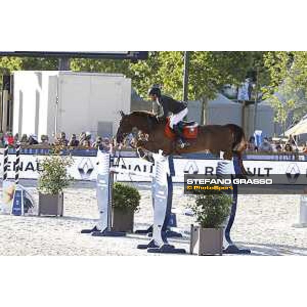 LGCT of Paris - Grand Prix - Simon Delestre (FRA) on Hermes Ryan - Paris, Champ de Mars - 6 July 2019 - ph.Stefano Grasso/LGCT