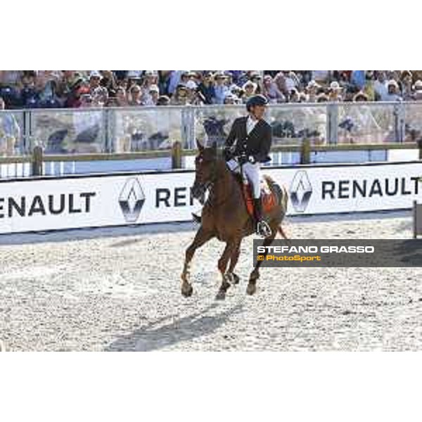 LGCT of Paris - Grand Prix - Simon Delestre (FRA) on Hermes Ryan - Paris, Champ de Mars - 6 July 2019 - ph.Stefano Grasso/LGCT