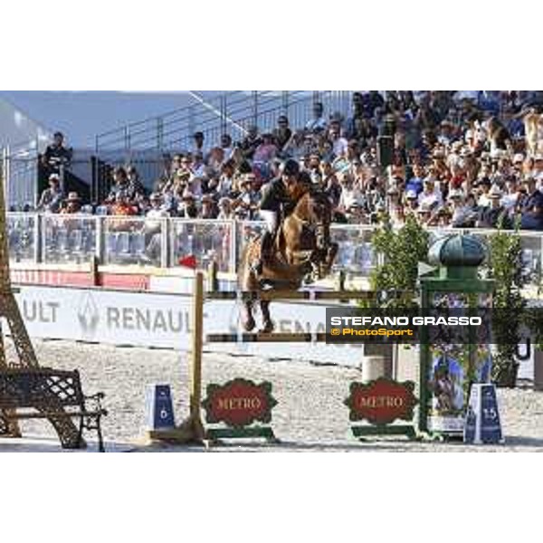 LGCT of Paris - Grand Prix - Simon Delestre (FRA) on Hermes Ryan - Paris, Champ de Mars - 6 July 2019 - ph.Stefano Grasso/LGCT