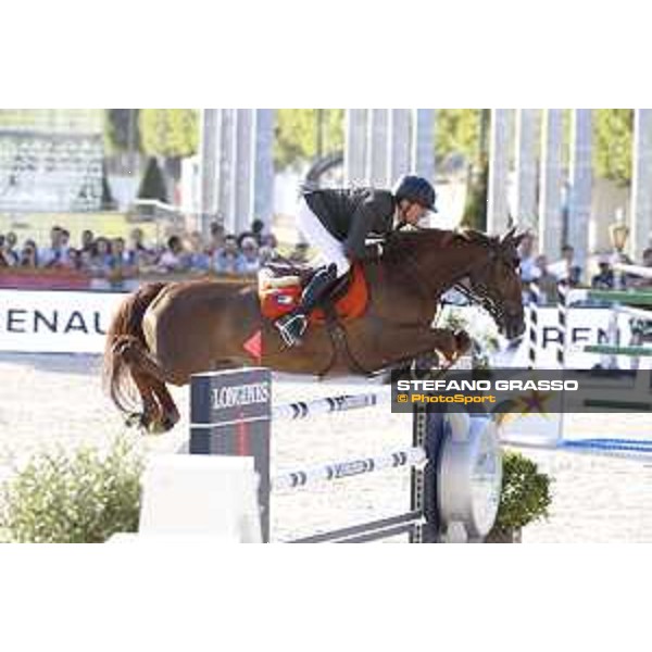LGCT of Paris - Grand Prix - Simon Delestre (FRA) on Hermes Ryan - Paris, Champ de Mars - 6 July 2019 - ph.Stefano Grasso/LGCT