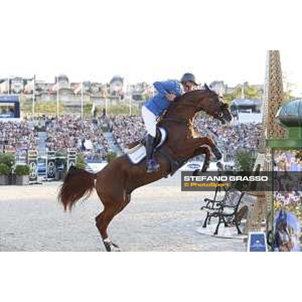 LGCT of Paris - Grand Prix - Christian Ahlmann (GER) on Take A Chance on me Z - Paris, Champ de Mars - 6 July 2019 - ph.Stefano Grasso/LGCT