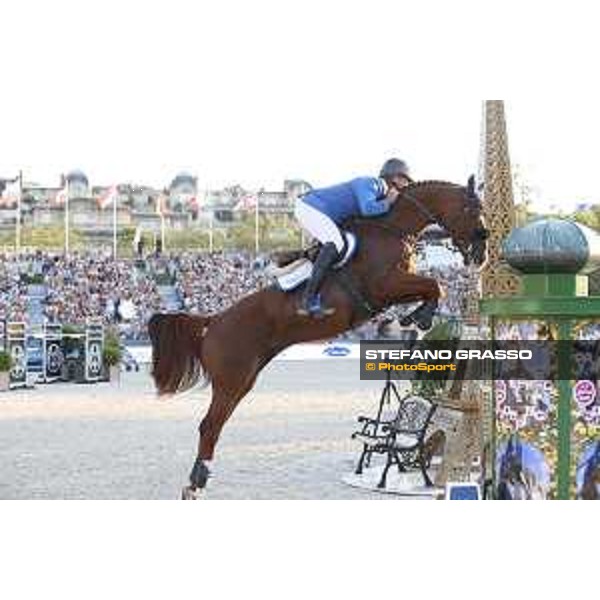 LGCT of Paris - Grand Prix - Christian Ahlmann (GER) on Take A Chance on me Z - Paris, Champ de Mars - 6 July 2019 - ph.Stefano Grasso/LGCT