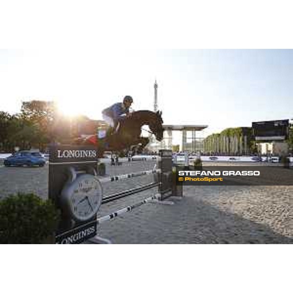 LGCT of Paris - Grand Prix - Christian Ahlmann (GER) on Take A Chance on me Z - Paris, Champ de Mars - 6 July 2019 - ph.Stefano Grasso/LGCT