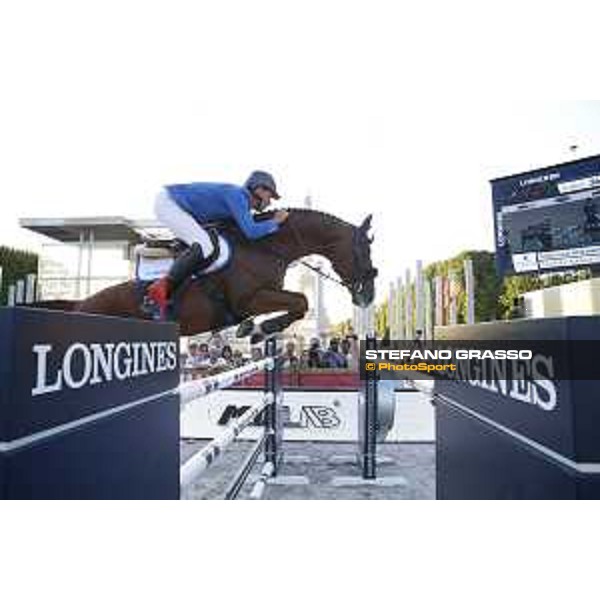 LGCT of Paris - Grand Prix - Christian Ahlmann (GER) on Take A Chance on me Z - Paris, Champ de Mars - 6 July 2019 - ph.Stefano Grasso/LGCT
