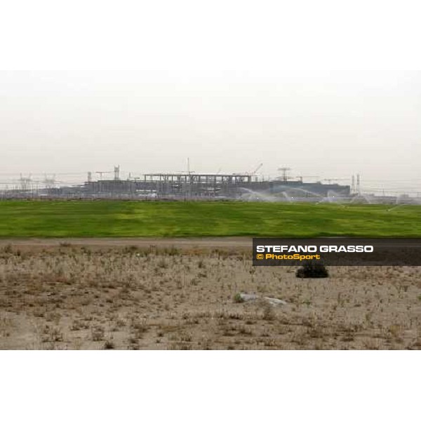 a back view of new Meydan grandstand Nad Al Sheba, 27th march 2009 ph. Stefano Grasso