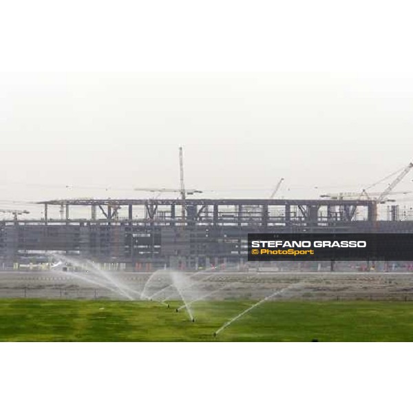 a back view of new Meydan grandstand Nad Al Sheba, 27th march 2009 ph. Stefano Grasso