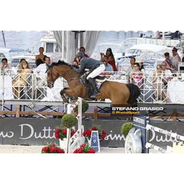 LGCT of Monaco - Grand Prix - Paul Estermann (SUI) on Lord Pepsi - Monaco, Port Hercule - 29 June 2019 - ph.Stefano Grasso/LGCT