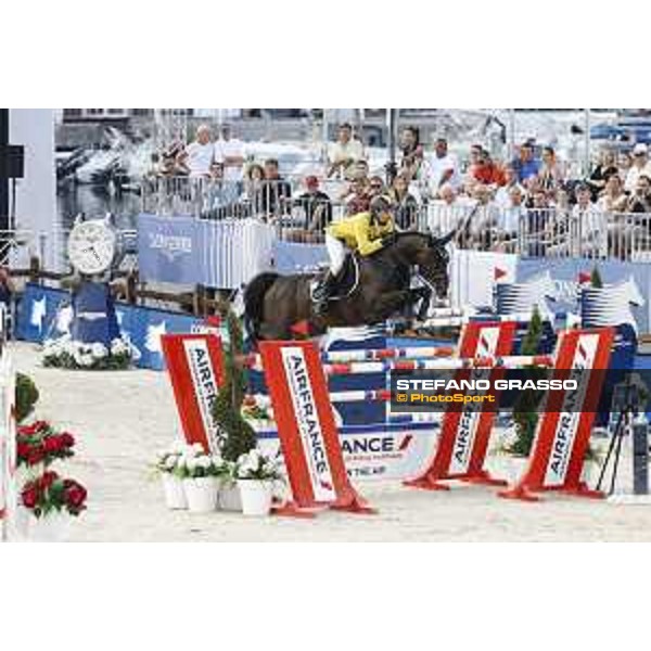 LGCT of Monaco - Grand Prix - Yuri Mansur (BRA) on Carlson - Monaco, Port Hercule - 29 June 2019 - ph.Stefano Grasso/LGCT