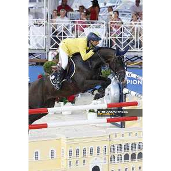 LGCT of Monaco - Grand Prix - Yuri Mansur (BRA) on Carlson - Monaco, Port Hercule - 29 June 2019 - ph.Stefano Grasso/LGCT