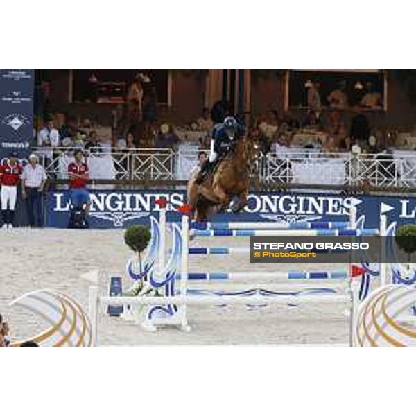LGCT of Monaco - Grand Prix - Julien Epaillard (FRA) on Usual Suspect d?Auge - Monaco, Port Hercule - 29 June 2019 - ph.Stefano Grasso/LGCT