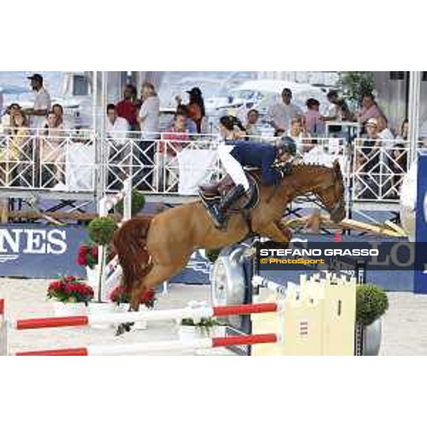 LGCT of Monaco - Grand Prix - Julien Epaillard (FRA) on Usual Suspect d?Auge - Monaco, Port Hercule - 29 June 2019 - ph.Stefano Grasso/LGCT