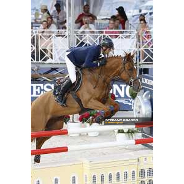 LGCT of Monaco - Grand Prix - Julien Epaillard (FRA) on Usual Suspect d?Auge - Monaco, Port Hercule - 29 June 2019 - ph.Stefano Grasso/LGCT