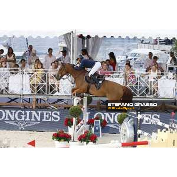 LGCT of Monaco - Grand Prix - Julien Epaillard (FRA) on Usual Suspect d?Auge - Monaco, Port Hercule - 29 June 2019 - ph.Stefano Grasso/LGCT