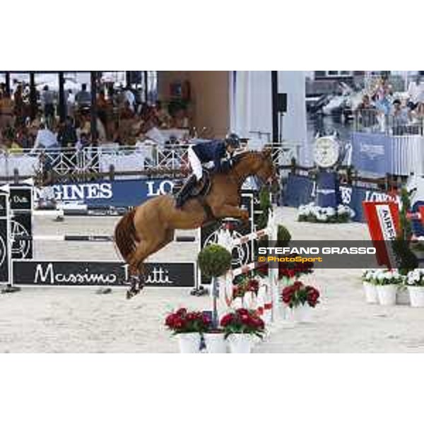 LGCT of Monaco - Grand Prix - Julien Epaillard (FRA) on Usual Suspect d?Auge - Monaco, Port Hercule - 29 June 2019 - ph.Stefano Grasso/LGCT