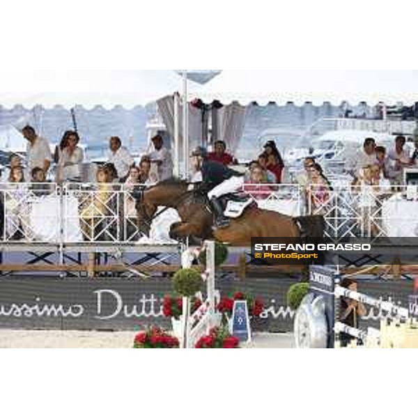 LGCT of Monaco - Grand Prix - Marcus Ehning (GER) on Cristy - Monaco, Port Hercule - 29 June 2019 - ph.Stefano Grasso/LGCT