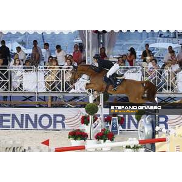 LGCT of Monaco - Grand Prix - Mike Kawai (JPN) on Celvin - Monaco, Port Hercule - 29 June 2019 - ph.Stefano Grasso/LGCT