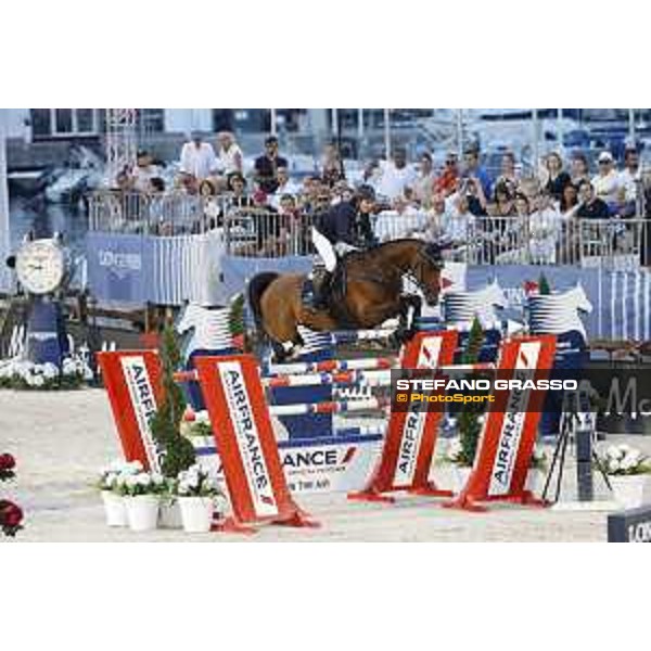 LGCT of Monaco - Grand Prix - Laura Kraut (USA) on Curious George - Monaco, Port Hercule - 29 June 2019 - ph.Stefano Grasso/LGCT