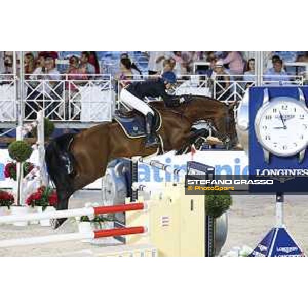 LGCT of Monaco - Grand Prix - Lucia Le Jeune Vizzini (ITA) on Loro Piana Filou de Muze - Monaco, Port Hercule - 29 June 2019 - ph.Stefano Grasso/LGCT