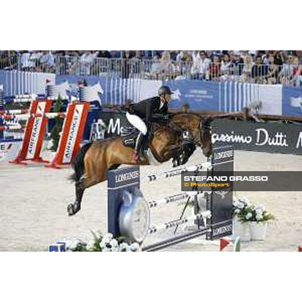 LGCT of Monaco - Grand Prix - Marco Kutscher (GER) on Chades of Blue - Monaco, Port Hercule - 29 June 2019 - ph.Stefano Grasso/LGCT