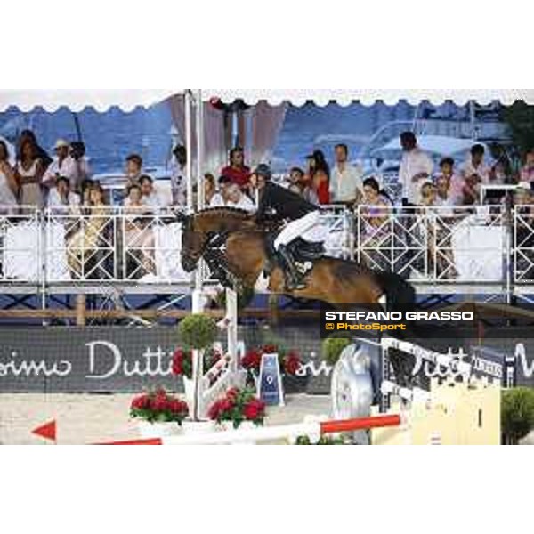 LGCT of Monaco - Grand Prix - Marco Kutscher (GER) on Chades of Blue - Monaco, Port Hercule - 29 June 2019 - ph.Stefano Grasso/LGCT