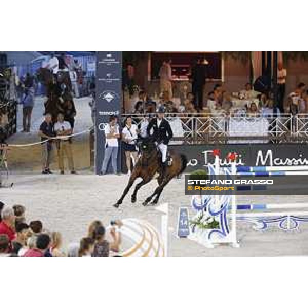LGCT of Monaco - Grand Prix - Marco Kutscher (GER) on Chades of Blue - Monaco, Port Hercule - 29 June 2019 - ph.Stefano Grasso/LGCT
