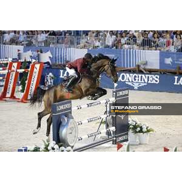 LGCT of Monaco - Grand Prix - Bassem Hassan Mohammed (QAT) on Gunder - Monaco, Port Hercule - 29 June 2019 - ph.Stefano Grasso/LGCT